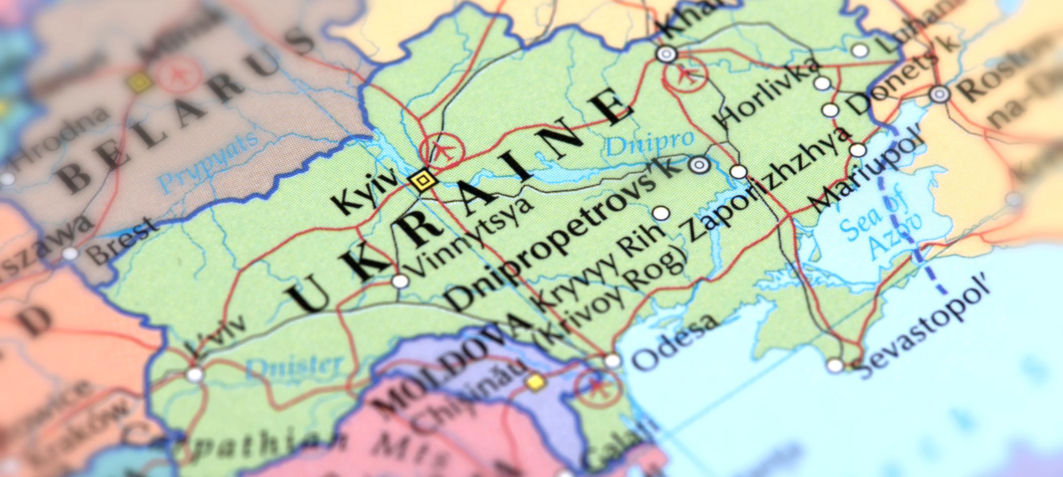 Map of Ukraine